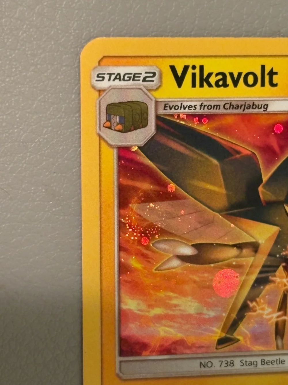 Vikavolt SM208 Cosmos Holo Black Star Promo with *Visible Holographic Swirl*